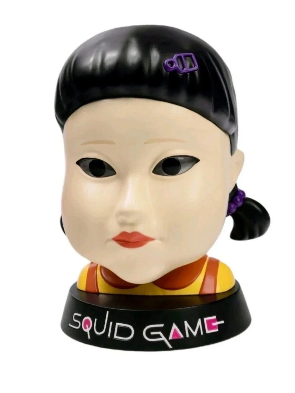NETFLIX: SQUID GAME: YOUNG-HEE: RED: GREEN: LIGHT UP EYES: POPCORN BOWL: NEW